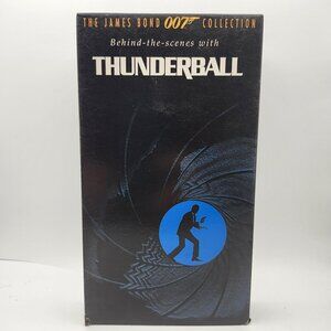 Behind The Scenes Thunderball VHS 1995 MGM/UA James Bond 007 Collection